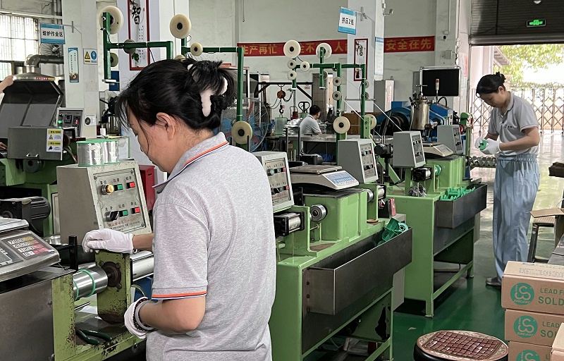 錫線生產(chǎn)車間